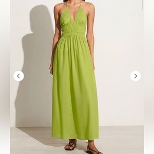 Bisetta Maxi Dress Kiwifruit faithfull the brand!